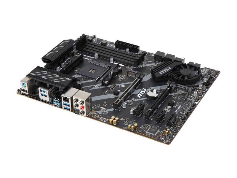 MSI X570-A PRO Motherboard (AMD AM4, DDR4, PCIe 4.0, SATA 6Gb/s, M.2