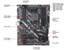 MSI X570-A PRO Motherboard (AMD AM4, DDR4, PCIe 4.0, SATA 6Gb/s, M.2