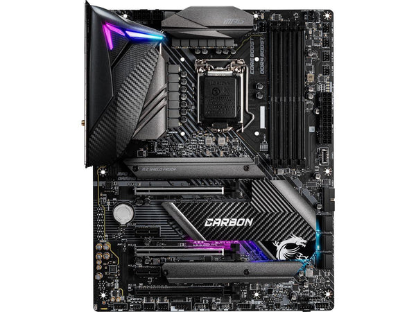 MSI MPG Z490 Gaming Carbon WiFi Gaming Motherboard (ATX, 10th Gen Intel