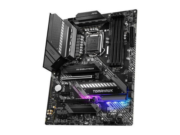 MSI MAG Z490 Tomahawk Gaming Motherboard (ATX, 10th Gen Intel Core, LGA