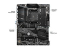 MSI B550-A PRO ProSeries Motherboard (AMD AM4, DDR4, PCIe 4.0, SATA 6Gb/s