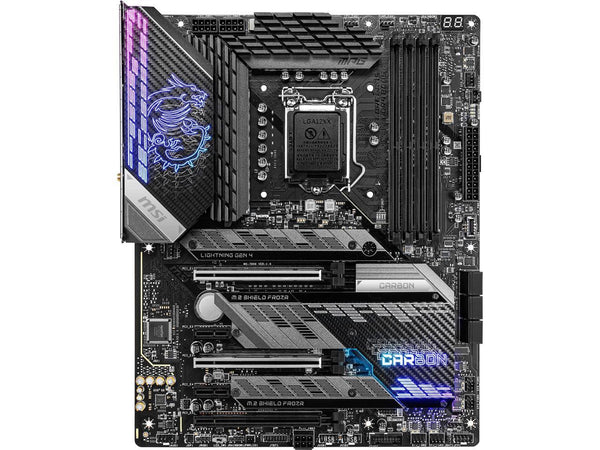 MSI MPG Z590 Gaming Carbon WiFi Gaming Motherboard (ATX, 11th/10th Gen