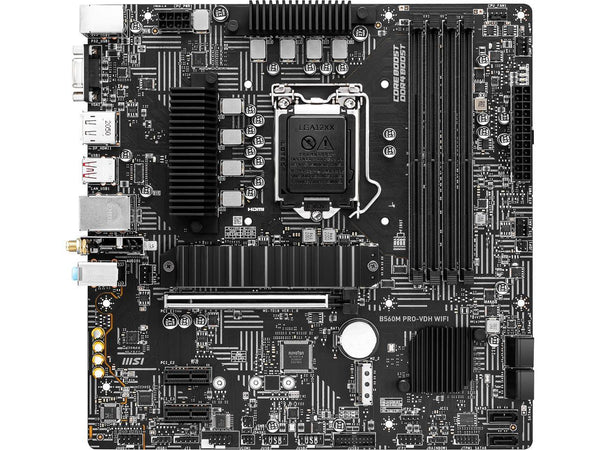 MSI B560M PRO-VDH WiFi (mATX, 11th/10th Gen Intel Core, LGA 1200 Socket