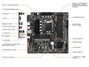 MSI B560M PRO-VDH WiFi (mATX, 11th/10th Gen Intel Core, LGA 1200 Socket