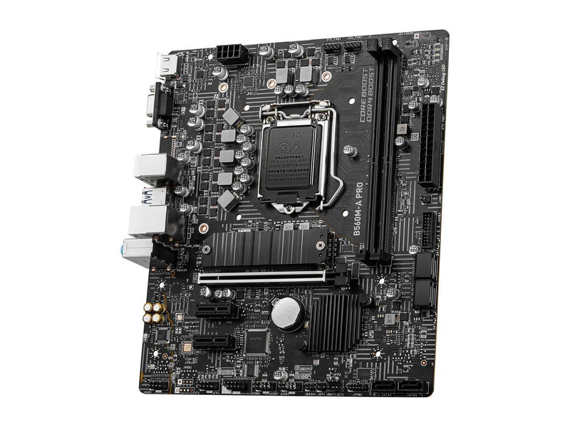 MSI B560M-A PRO ProSeries Motherboard (mATX, 11th/10th Gen Intel Core