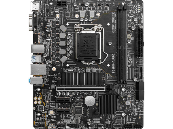 MSI B560M-A PRO ProSeries Motherboard (mATX, 11th/10th Gen Intel Core