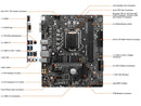 MSI B560M-A PRO ProSeries Motherboard (mATX, 11th/10th Gen Intel Core