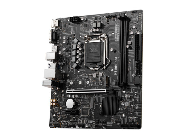 MSI H510M PRO ProSeries Motherboard (mATX, 11th/10th Gen Intel Core, LGA