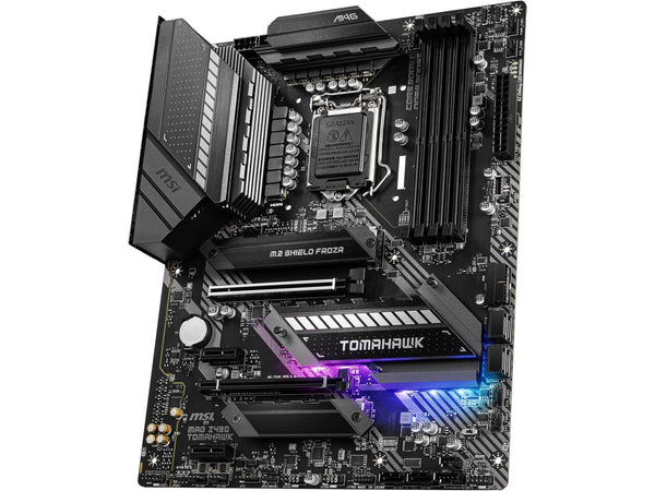 MSI MAG Z490 TOMAHAWK LGA 1200 Intel Z490 SATA 6Gb/s ATX Intel Motherboard