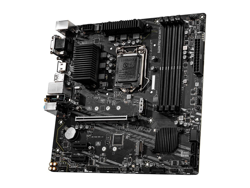 MSI B460M PRO-VDH WIFI LGA 1200 Intel B460 SATA 6Gb/s Micro ATX Intel