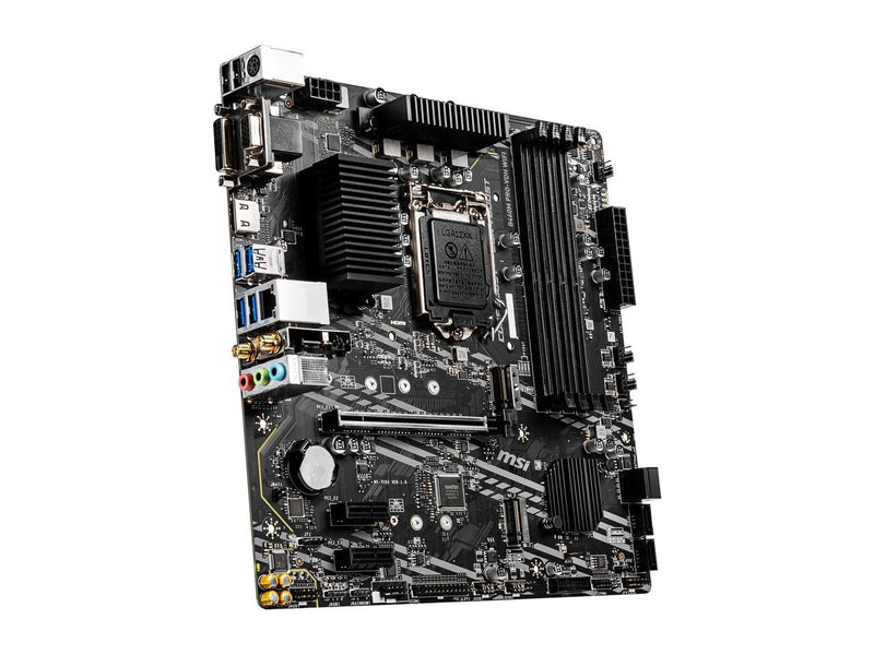 MSI B460M PRO-VDH WIFI LGA 1200 Intel B460 SATA 6Gb/s Micro ATX Intel