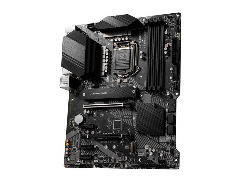 MSI PRO Z490-A PRO LGA 1200 Intel Z490 SATA 6Gb/s ATX Intel Motherboard