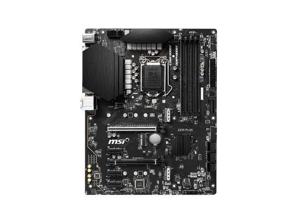 MSI Z490 PLUS Intel 10th Gen Motherboard  6x SATA LGA 1200 socket DDR4 Z490
