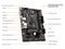 MSI PRO B560M PRO LGA 1200 Intel B560 SATA 6Gb/s Micro ATX Intel Motherboard