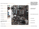 MSI A320M PRO-VH AM4 AMD A320 SATA 6Gb/s Micro ATX AMD Motherboard