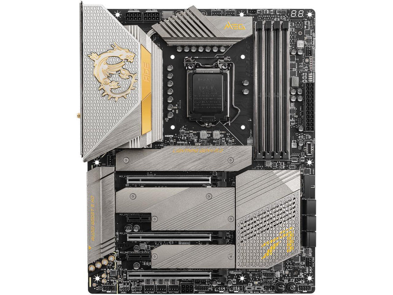 MSI MEG Z590 ACE Gold Edition Gaming Motherboard (ATX, 11th/10th Gen Intel