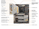 MSI MEG Z590 ACE Gold Edition Gaming Motherboard (ATX, 11th/10th Gen Intel