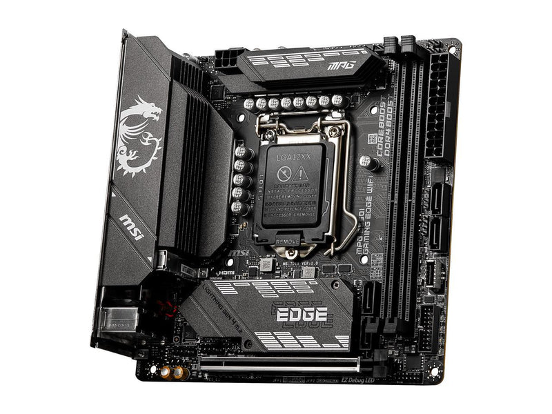 MSI MPG B560I Gaming Edge WiFi Gaming Motherboard (m-ITX, 11th/10th Gen