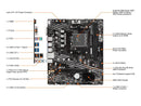 MSI A520M PRO VH ProSeries Motherboard (mATX, 3rd Gen, AM4, M.2, USB 3