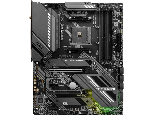 MSI MAGTOMAHAWK MAX WiFi AMD X570s Socket AM4 ATX DDR4-SDRAM Motherboard