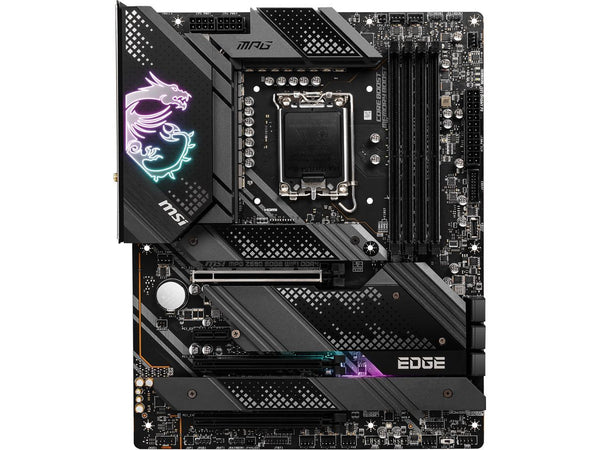 MSI MPG Z690 Edge WiFi DDR4 Gaming Motherboard (ATX, 12th Gen Intel Core