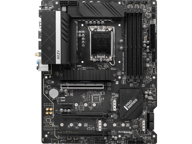 MSI PRO Z690-A WiFi DDR4 ProSeries Motherboard (ATX, 12th Gen Intel Core