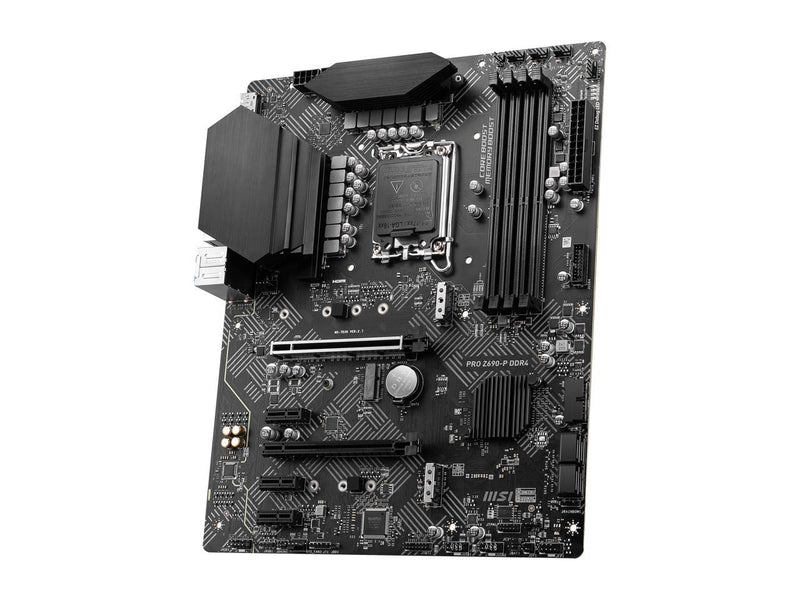MSI PRO Z690-P DDR4 ProSeries Motherboard (ATX, 12th Gen Intel Core, LGA
