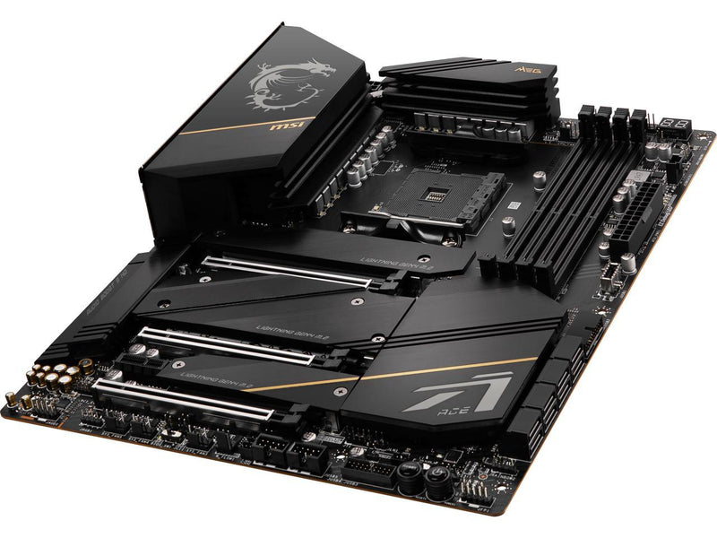 MSI MEG X570S ACE MAX Gaming Motherboard (ATX, AMD, Socket AM4. DDR4