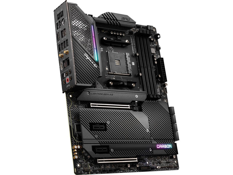 MSI MPG X570S Carbon MAX WiFi Gaming Motherboard (ATX, AMD, Socket AM4.