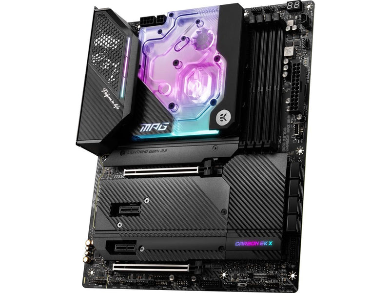 MSI MPG X570S Carbon EK X Gaming Motherboard (ATX, AMD, Socket AM4. DDR4