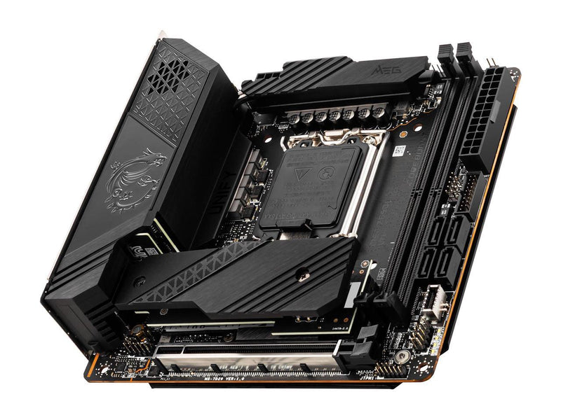 MSI MEG Z690I Unify Gaming Motherboard (Mini ITX, 12th Gen Intel Core