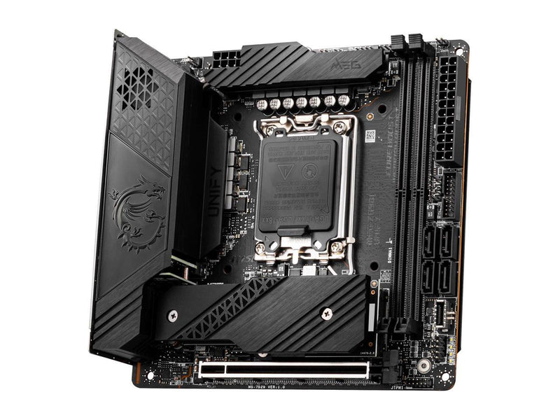 MSI MEG Z690I Unify Gaming Motherboard (Mini ITX, 12th Gen Intel Core