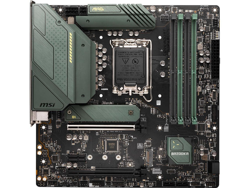 MSI MAG B660M Bazooka DDR4 Motherboard (mATX, 12th Gen Intel Core, LGA