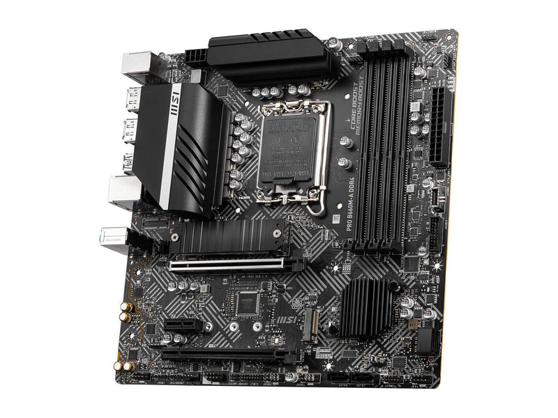 MSI PRO B660M-A DDR4 Motherboard (mATX, 12th Gen Intel Core, LGA 1700
