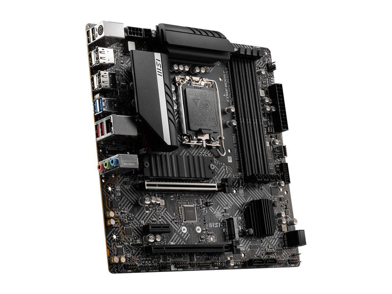MSI PRO B660M-A DDR4 Motherboard (mATX, 12th Gen Intel Core, LGA 1700