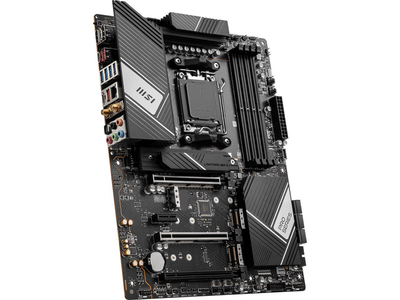 MSI PRO X670-P WIFI DDR5 AM5 AMD Ryzen 7000 Series SATA 6Gb/s ATX Motherboards,