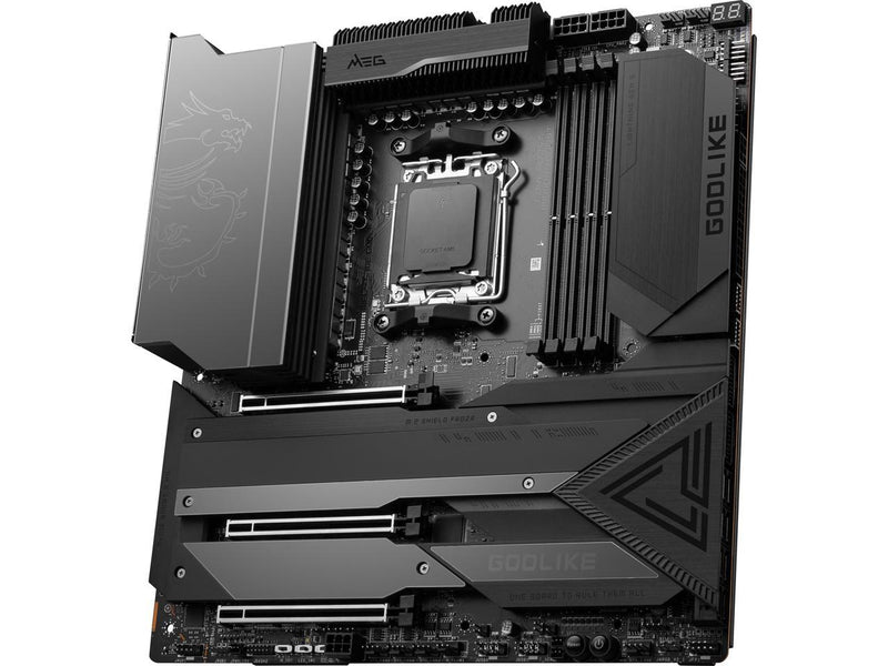 MSI MEG X670E GODLIKE AM5 AMD Ryzen™ 7000 Series SATA 6Gb/s E-ATX Motherboards,