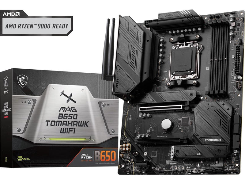 MSI MAG B650 TOMAHAWK WIFI AM5 AMD B650 SATA 6Gb/s DDR5 Ryzen 7000 ATX