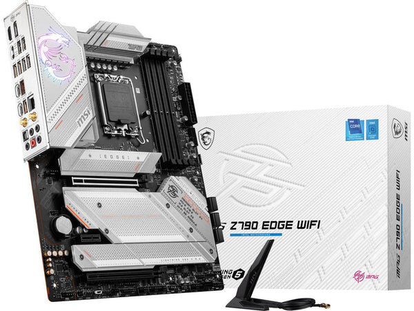 MSI MPG Z790 EDGE WIFI LGA 1700 Intel Z790 SATA 6Gb/s ATX Motherboard