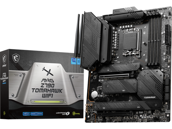 MSI MAG Z790 TOMAHAWK WIFI LGA 1700 ATX 14th/ 13th/ 12th Gen DDR5 PCI-E x16 SATA