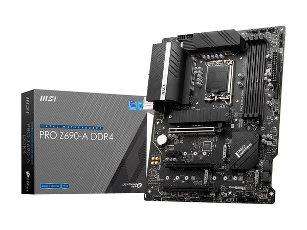 MSI PRO Z690-A DDR4 LGA 1700 Intel Z690 SATA 6Gb/s ATX Intel Motherboard