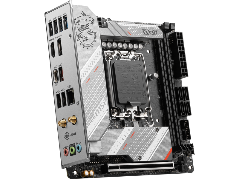 MSI MPG B760I EDGE WIFI DDR4 LGA 1700 DDR4 SATA 6G Mini-ITX motherboard Wi-Fi 6E