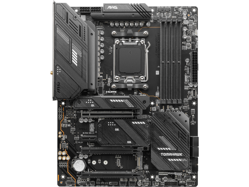 MSI MAG X670E TOMAHAWK WIFI AM5 AMD X670E ATX Motherboard