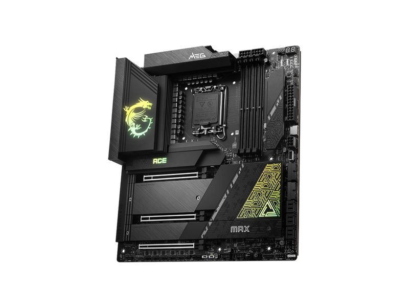 MSI MEG Z790 ACE MAX LGA 1700 Intel Z790 SATA 6Gb/s Extended ATX  DDR5 2x Intel