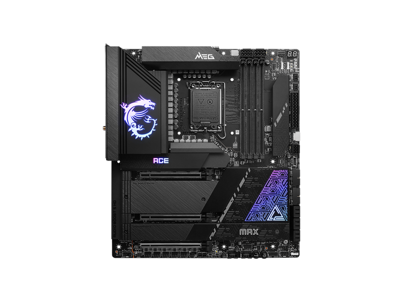 MSI MEG Z790 ACE MAX LGA 1700 Intel Z790 SATA 6Gb/s Extended ATX  DDR5 2x Intel