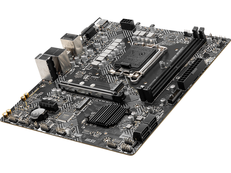MSI PRO H610M-G LGA 1700 Intel H610 SATA 6Gb/s Micro ATX Motherboard 2x DDR5