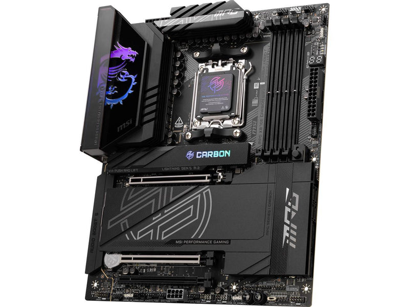 MSI MPG X870E CARBON WIFI AM5 AMD X870E ATX Motherboard