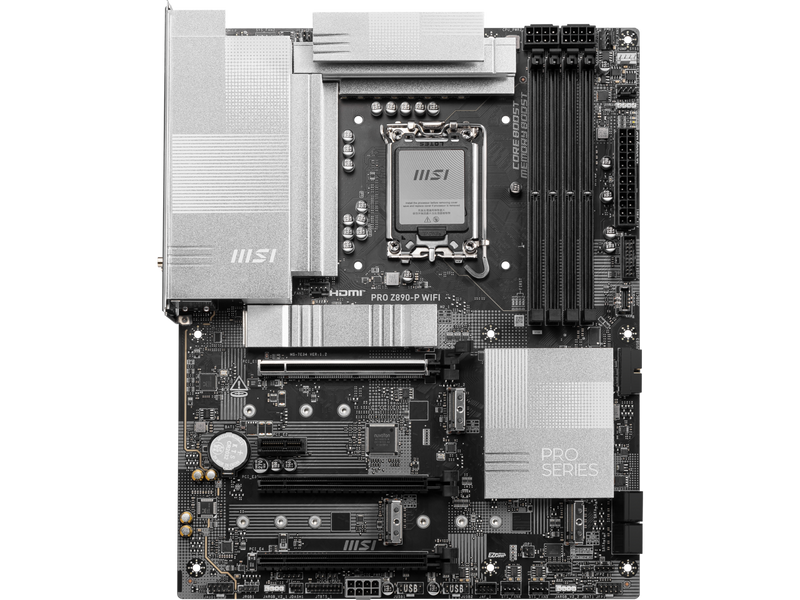 MSI PRO Z890-A WIFI LGA 1851 Intel Z890 SATA 6Gb/s ATX Motherboard