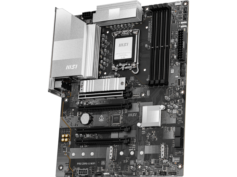 MSI PRO Z890-S WIFI LGA 1851 Intel Z890 SATA 6Gb/s ATX Motherboard