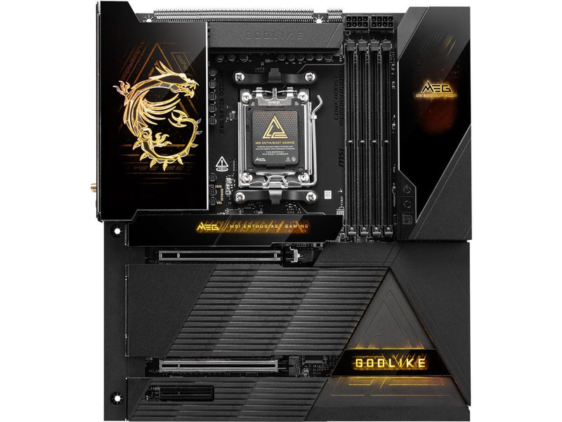 MSI MEG X870E GODLIKE AM5 AMD X870E Extended ATX Motherboard